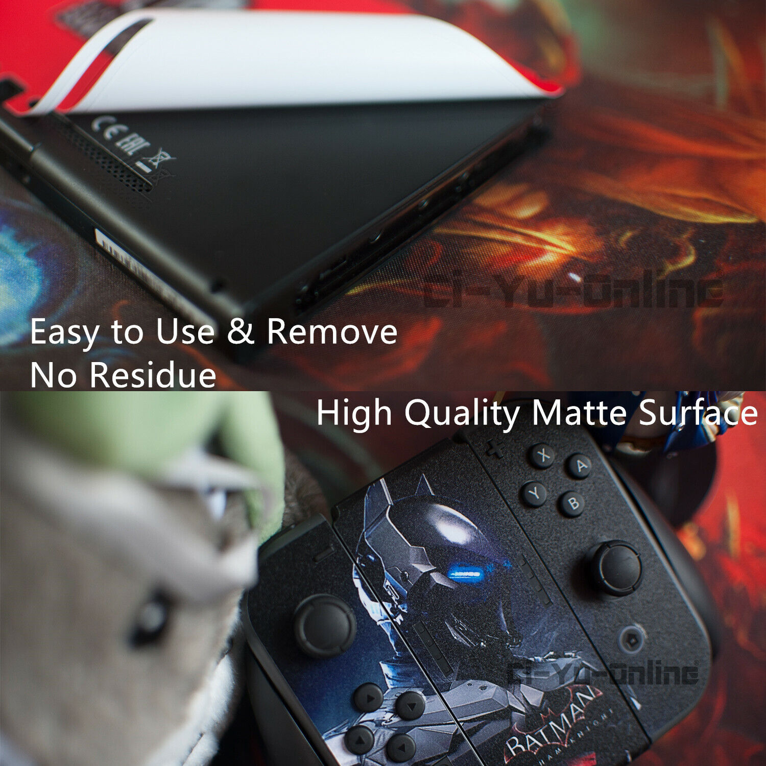 Ci-Yu-Online Persona 5 Vinyl Skin Sticker Screen Protector Nintendo Switch OLED - Fresh Stock Dated February 2026