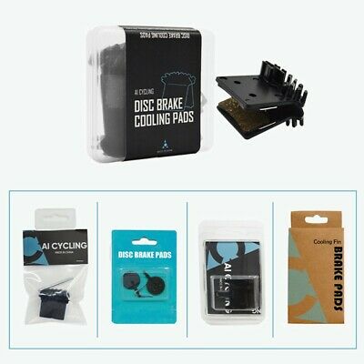 2X For Shimano-J02A Resin Cooling Fin Ice Tech Disc Brake Pads SLX  XTR M8000 UK - Fresh Stock Dated December 2025