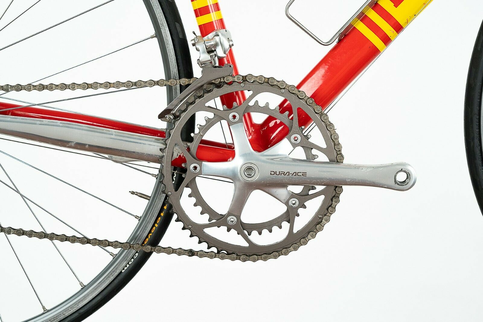BATTAGLIN AMICA CHIPS TEAM BIKE SHIMANO DURA ACE 9s SPEED SPEED ROAD VINTAGE OLD - Fresh Stock Dated January 2026
