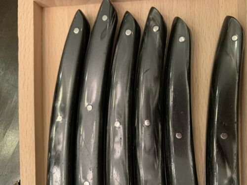 Claude Dozorme Thiers 6 Knive Boxed Set Nacrine Handle - Fresh Stock Dated January 2026