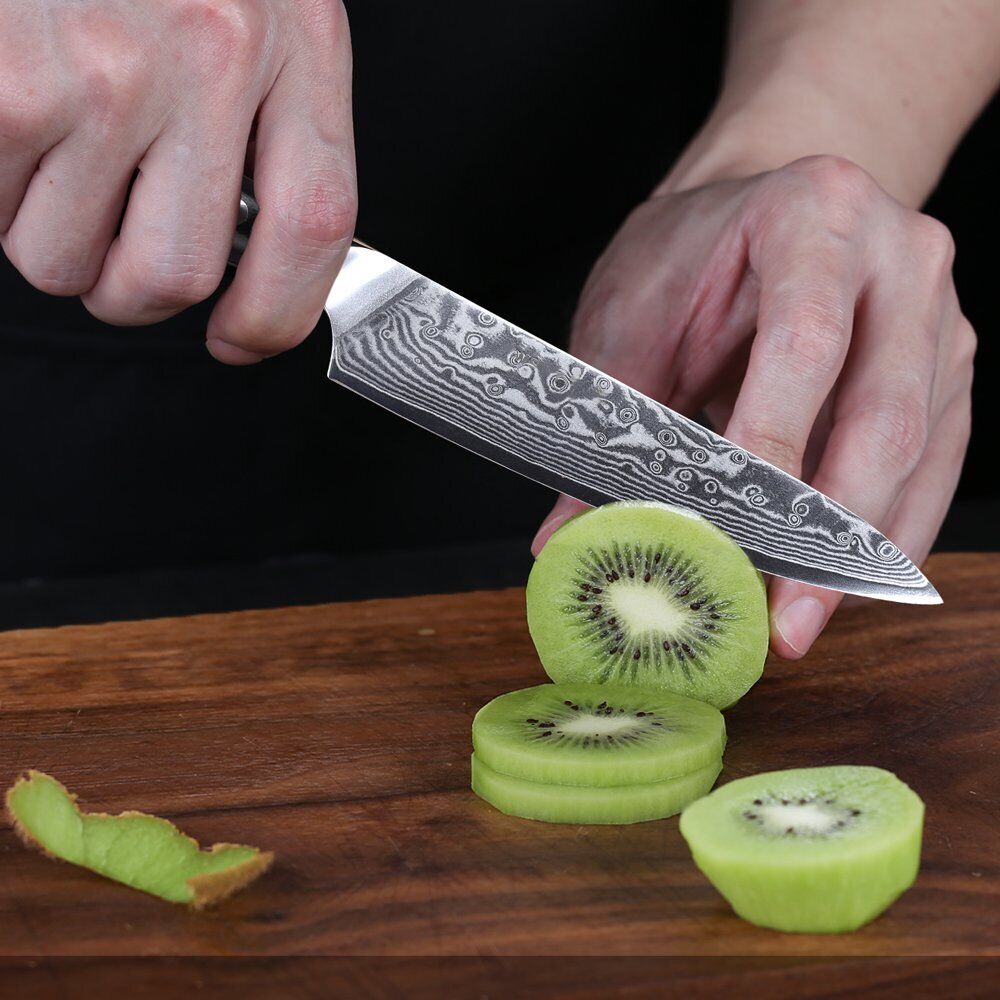 7x TURWHO Chef Knife Cleaver Santoku Japanese VG10 Damascus Steel Kitchen Knife - Fresh Stock Dated January 2026