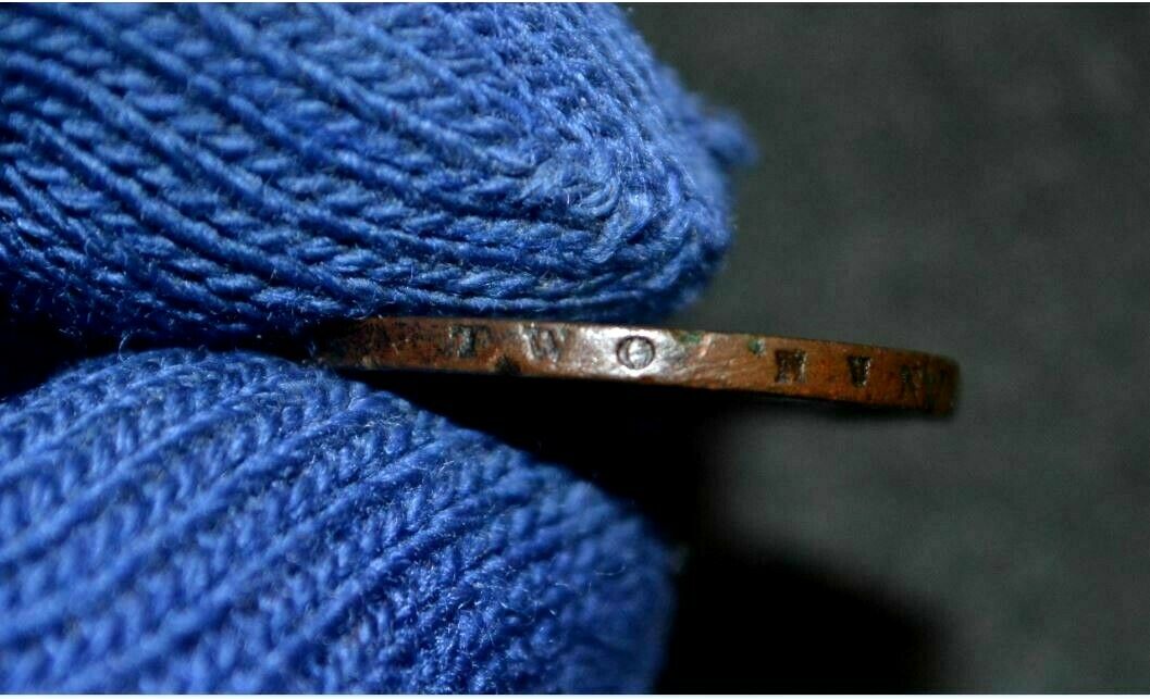 1794 HALF CENT ** C9** Sm. Edge Letters ** NICE BROWN ** VF+ Details ** Dmg. - Fresh Stock Dated December 2025