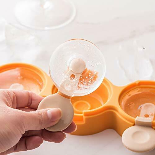 DOYOLLA Donut Silicone Popsicle Molds 3-Cavitity Popsicle Tray Homemade Ice P... - Fresh Stock Dated February 2026