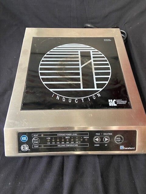 Iwatani IWA-1800 1800 Watt Table Top Induction Unit Electric 1 Burner Hot Plate - Fresh Stock Dated February 2026