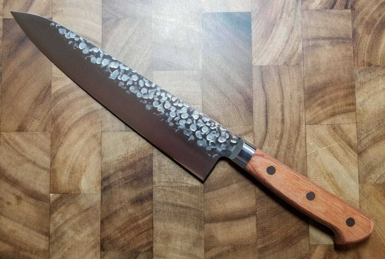 Takamura Tsuchime 210mm Gyuto - Chromax High Carbon Steel - Stainless Clad - Fresh Stock Dated January 2026