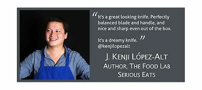 KAN Core Chef Knife 8-inch VG-10 67 layers Damascus Ambidextrous (Non-Hammere... - Fresh Stock Dated January 2026