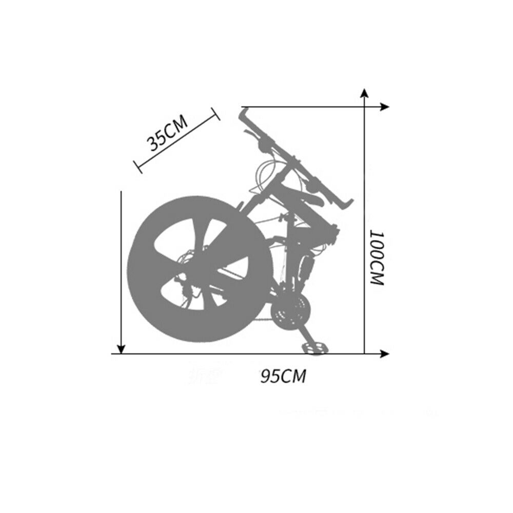 Mountain Bike 26'' Spoke Wheels Dual Suspension Folding 21 Speed MTB Bicycle - Fresh Stock Dated January 2026