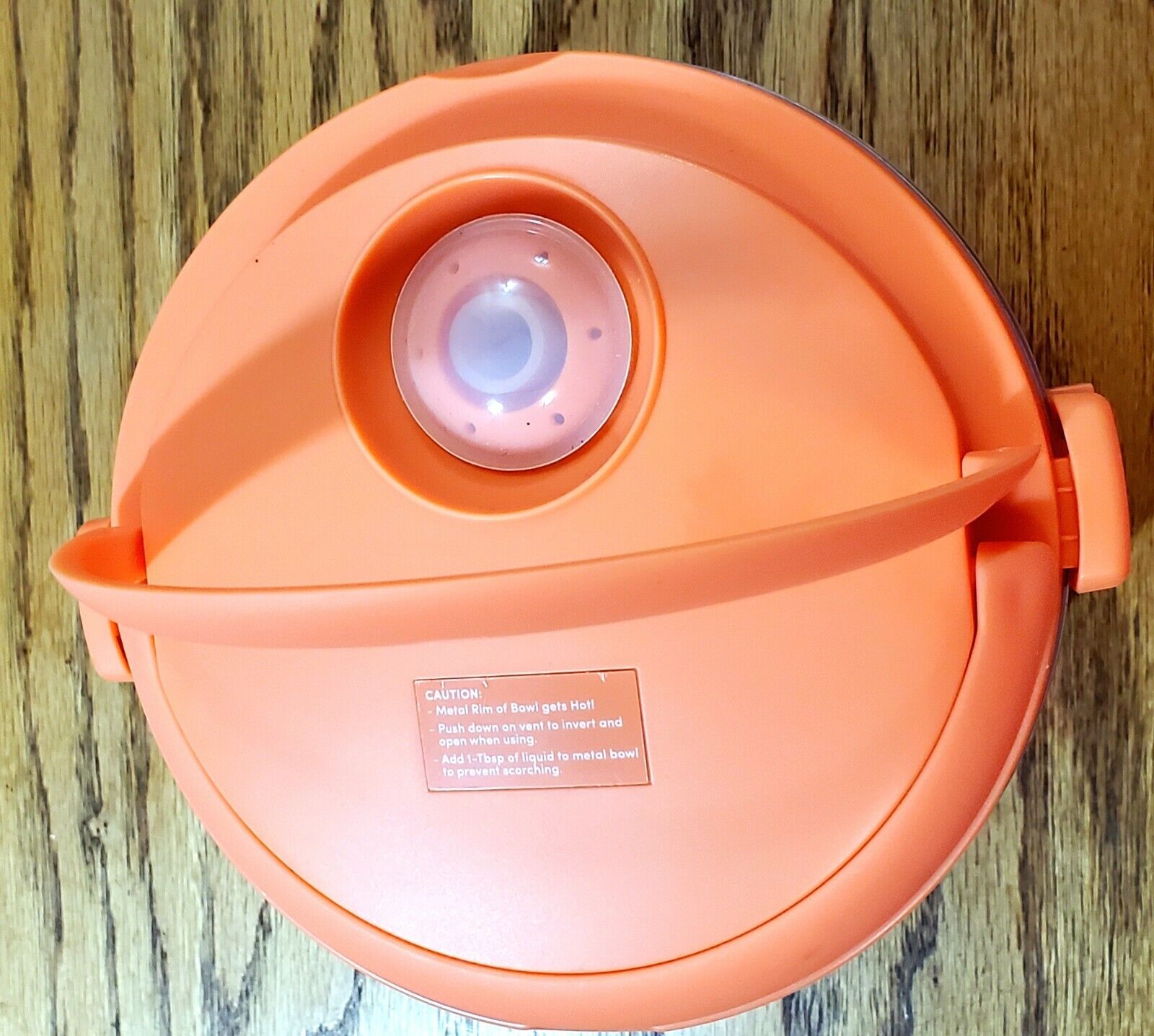 QVC Cook’s Essentials Electric Portable Food Warmer 33 oz. Coral Color - Fresh Stock Dated February 2026