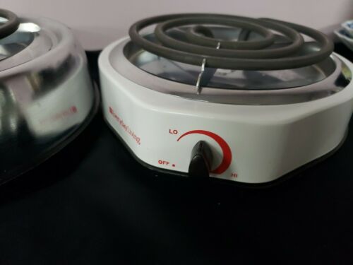 Hd Designs Everyday Living Hot Plate Cooker Burner Used Tested Working Great - Fresh Stock Dated February 2026