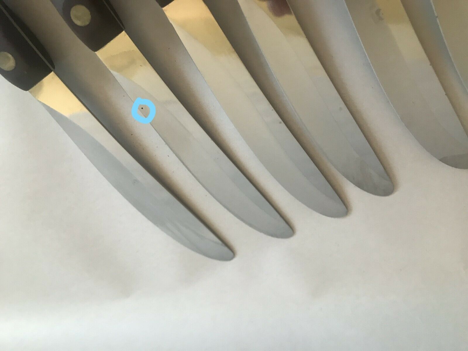 8 CUTCO NO 59 TABLE STEAK KNIVES WITH BOX - PAT 2147079 - VINTAGE STRAIGHT EDGE - Fresh Stock Dated January 2026