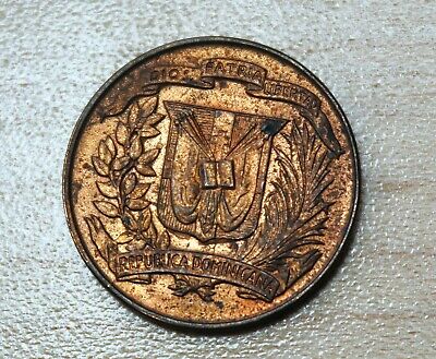 1955 Dominican Republic 1 Centavo - Fresh Stock Dated December 2025