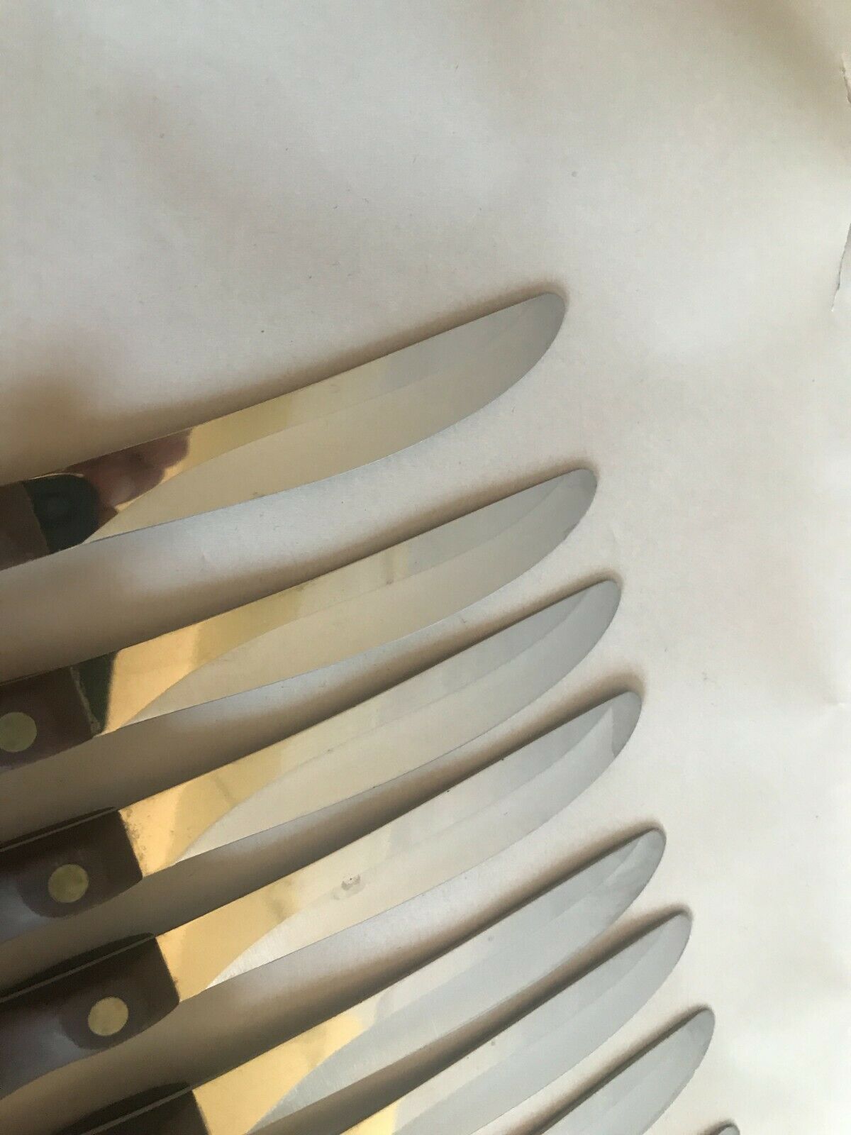 8 CUTCO NO 59 TABLE STEAK KNIVES WITH BOX - PAT 2147079 - VINTAGE STRAIGHT EDGE - Fresh Stock Dated January 2026