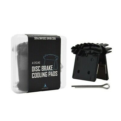 2X For Shimano-J02A Resin Cooling Fin Ice Tech Disc Brake Pads SLX  XTR M8000 UK - Fresh Stock Dated December 2025