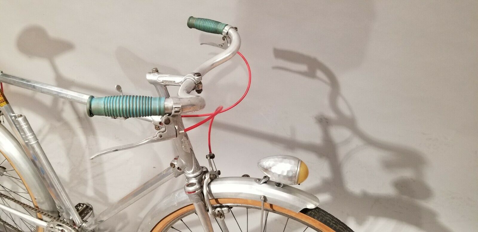 Carminargent Bicycle Alum. 1940's French cruiser 650B Simplex Stronglight Lefol - Fresh Stock Dated December 2025