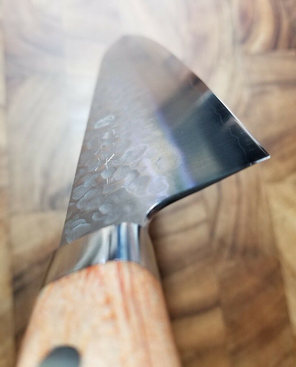 Takamura Tsuchime 210mm Gyuto - Chromax High Carbon Steel - Stainless Clad - Fresh Stock Dated January 2026