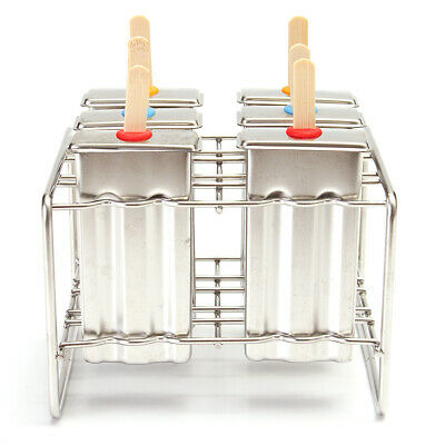 20pcs Stainless Steel Ice Cream Stick Mold Ice Lolly Popsicle For IcePop + Stick - Fresh Stock Dated February 2026