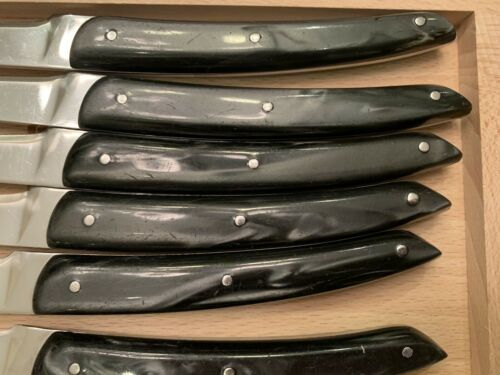 Claude Dozorme Thiers 6 Knive Boxed Set Nacrine Handle - Fresh Stock Dated January 2026