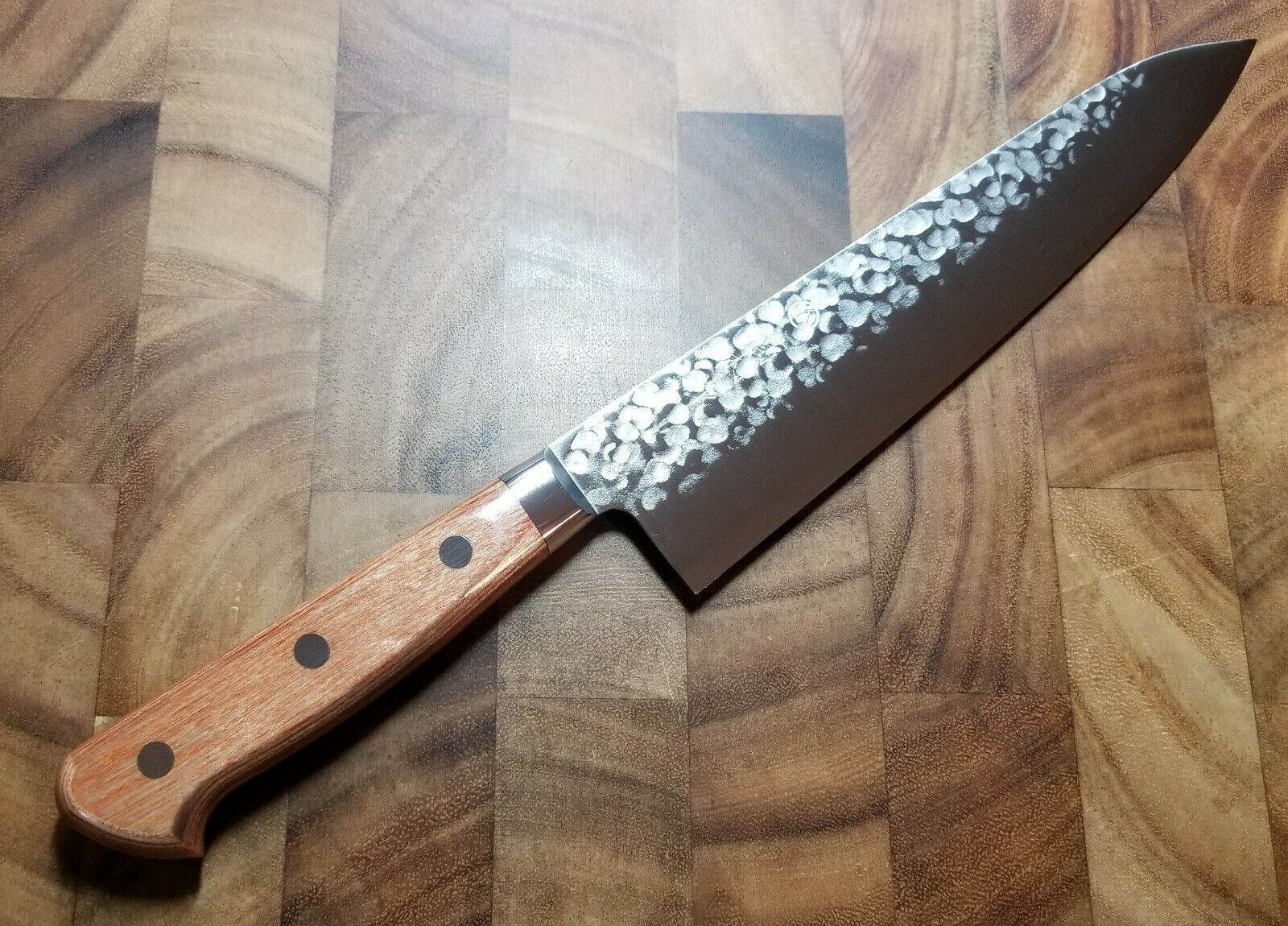 Takamura Tsuchime 210mm Gyuto - Chromax High Carbon Steel - Stainless Clad - Fresh Stock Dated January 2026