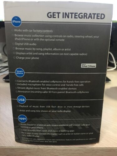 Audiovox Driven by Dice MediaBridge AMBR-1503-AVW w/ FREE Belkin 3.5mm aux cable - Fresh Stock Dated December 2025