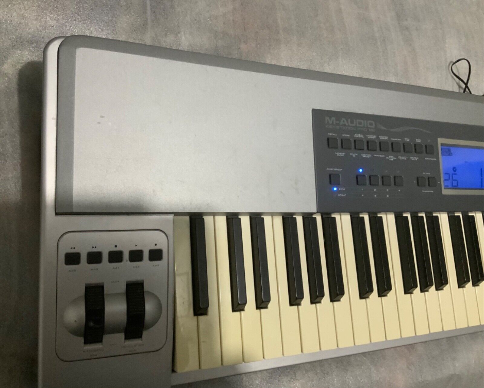 M-Audio Keystation Pro 88 Midi Controller with travel bag - Fresh Stock Dated December 2025