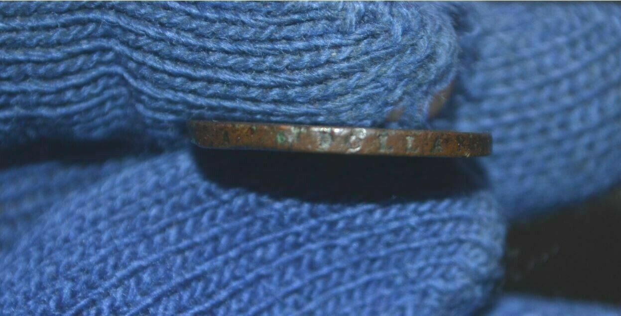 1794 HALF CENT ** C9** Sm. Edge Letters ** NICE BROWN ** VF+ Details ** Dmg. - Fresh Stock Dated December 2025