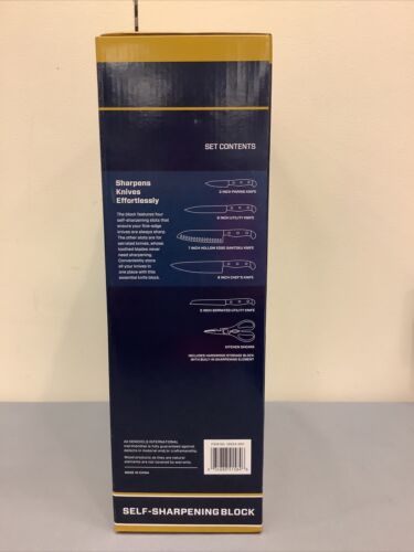 JA HENCKELS International Self Sharpening Knife 7 Piece Set Fine Edge NIB - Fresh Stock Dated January 2026