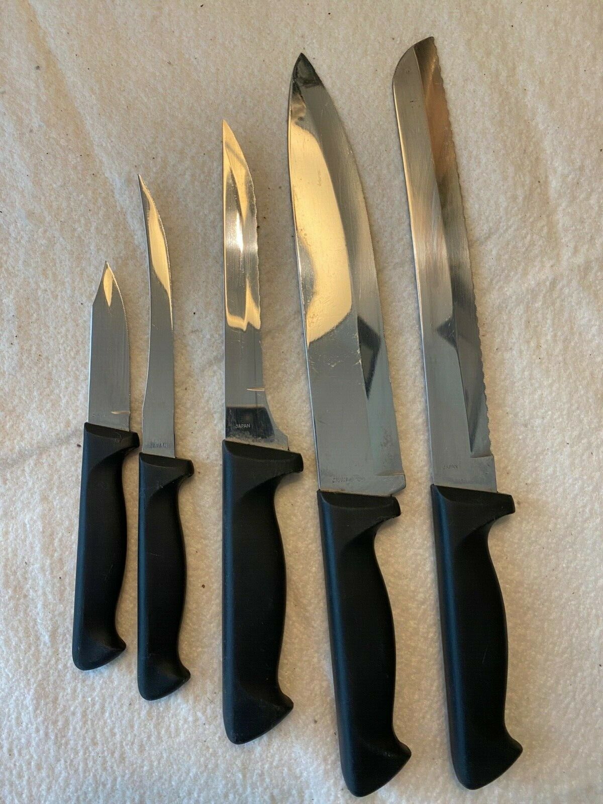 J A Henckels International 5 Piece Knife Set Ever Edge - Fresh Stock Dated January 2026