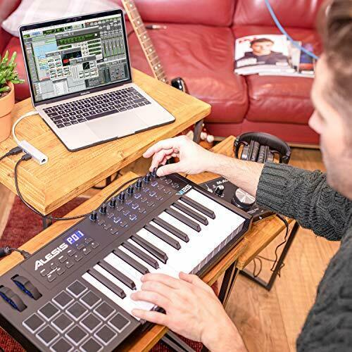 Alesis VI25 | 25-Key USB MIDI Keyboard Controller with 16 Pads 16 Assignable ... - Fresh Stock Dated December 2025