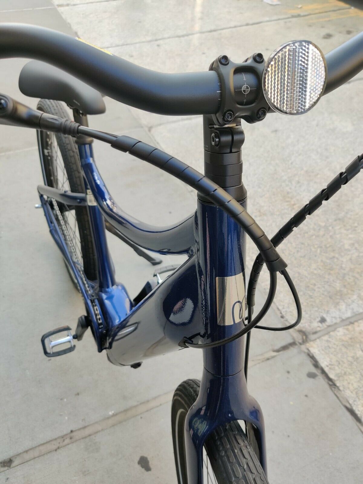 2021 Vida E+ Electric Bike - Mid Step - Medium - Metallic Blue - Fresh Stock Dated December 2025