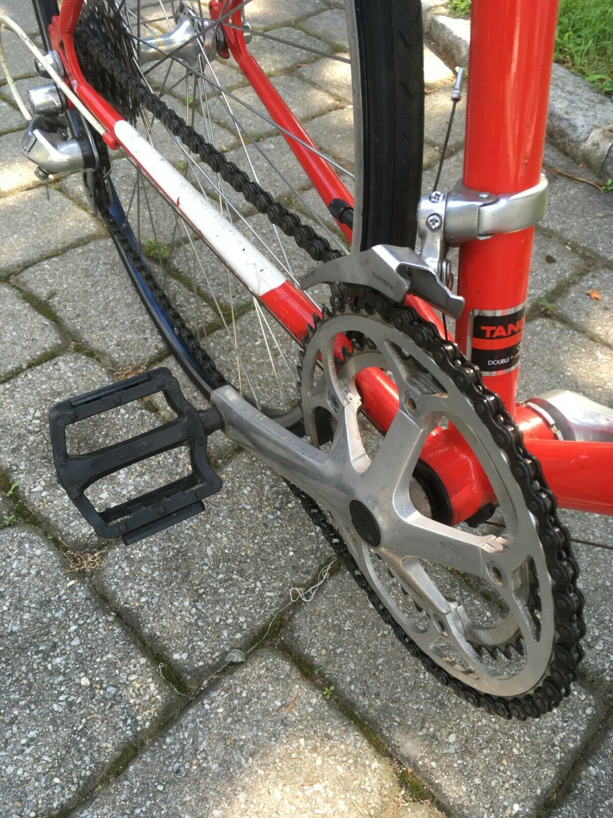 Panasonic DX 1000 vintage mens Japan racing bike mans red road touring bicycle - Fresh Stock Dated December 2025