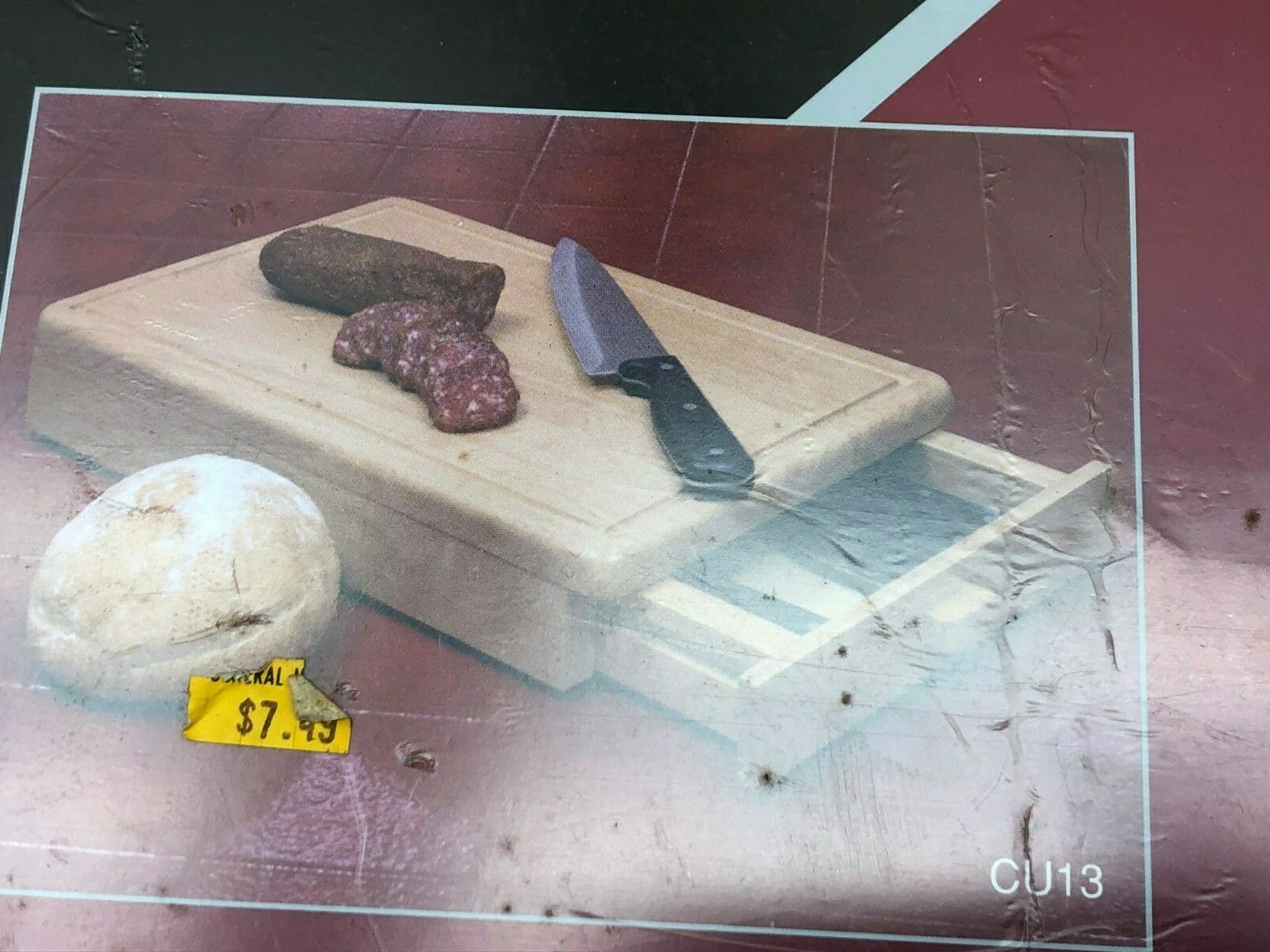 Pinnacle Cutlery Utility Cutting Board & Storage Box - NOS (No Knives) - Fresh Stock Dated February 2026
