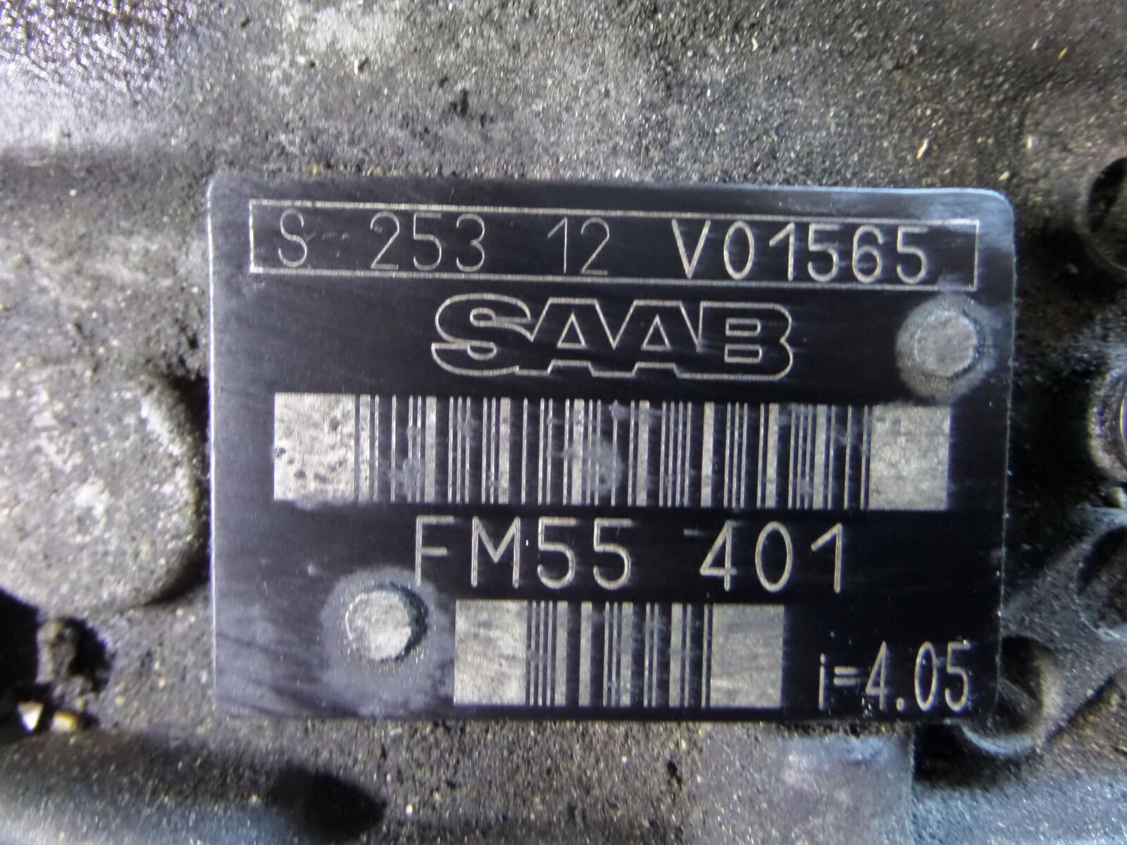 Saab 9-3 Viggen Manual Transmission YS3D 99-02 OEM S 253 12 V01565 FM55 401 - Fresh Stock Dated December 2025