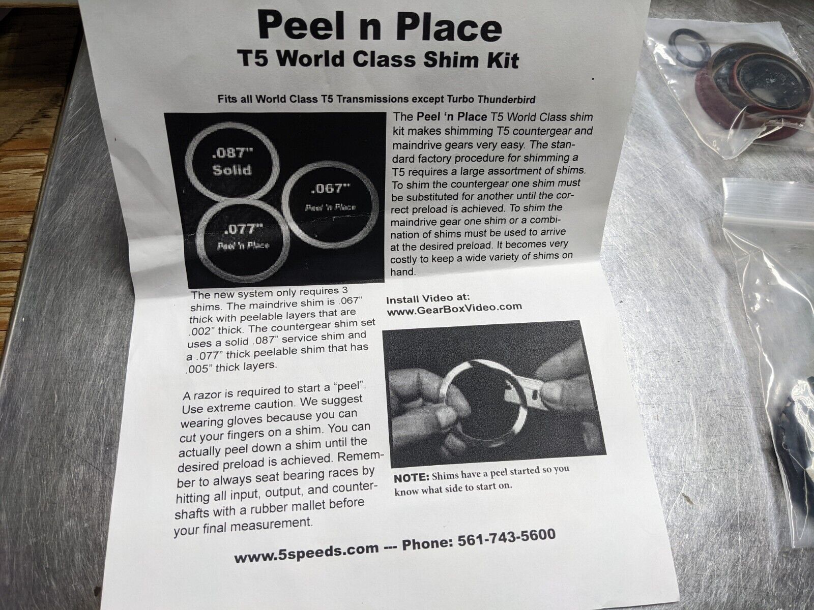 Ford Mustang Tremec T5 World Class Rebuild Kit - Fresh Stock Dated December 2025