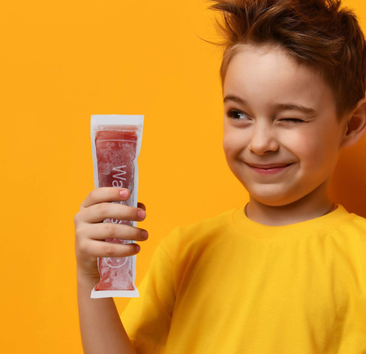 150 PCs Disposable Ice Popsicle Molds Bags Pouch Freeze Pops Bag Zip Seals new - Fresh Stock Dated February 2026