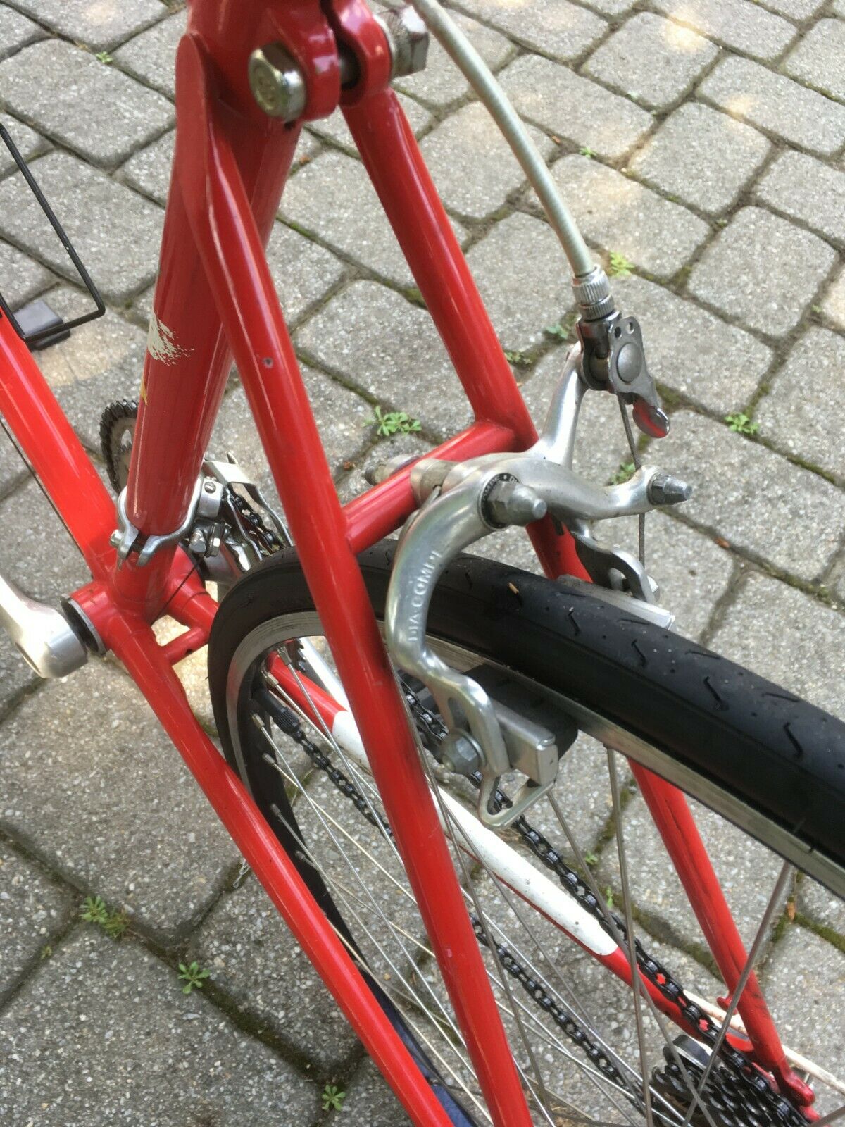 Panasonic DX 1000 vintage mens Japan racing bike mans red road touring bicycle - Fresh Stock Dated December 2025