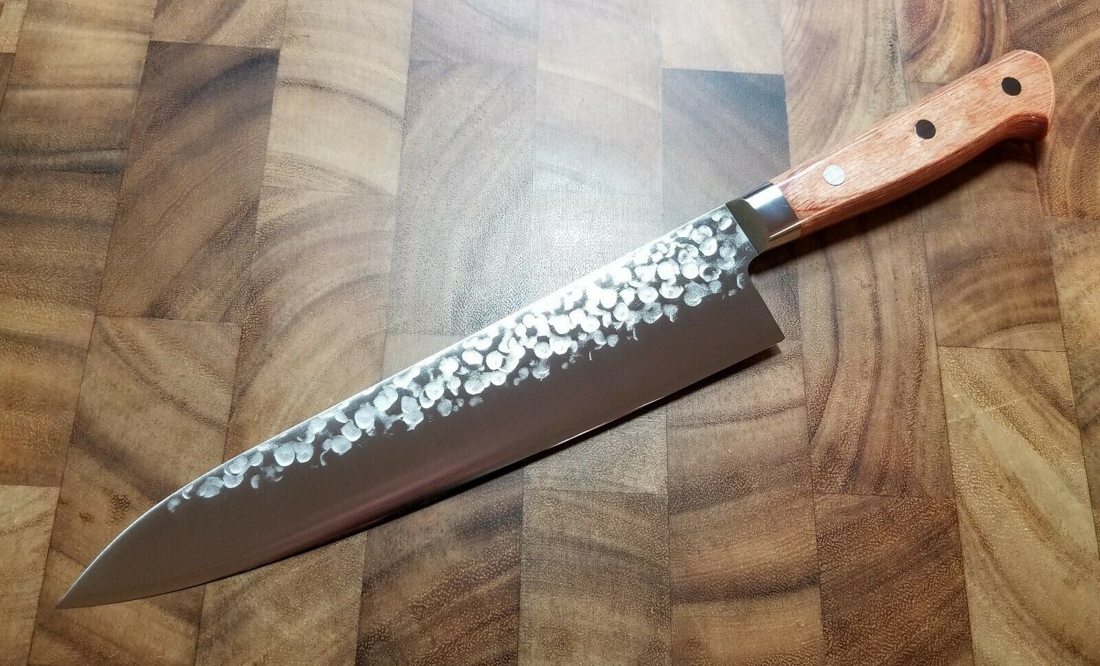 Takamura Tsuchime 210mm Gyuto - Chromax High Carbon Steel - Stainless Clad - Fresh Stock Dated January 2026