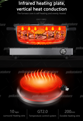Electric Single Induction Cooker 3500W Cooktop Digital Hot Plate With Handle US - Fresh Stock Dated February 2026