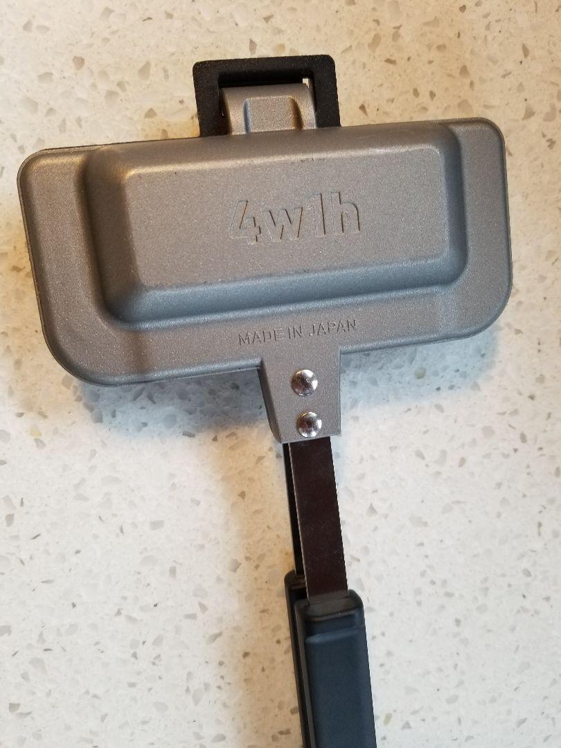 4W1H Hot Sand Solo Grilled Sandwich Maker Tsubame sanjo Kitchen Made in Japan - Fresh Stock Dated February 2026