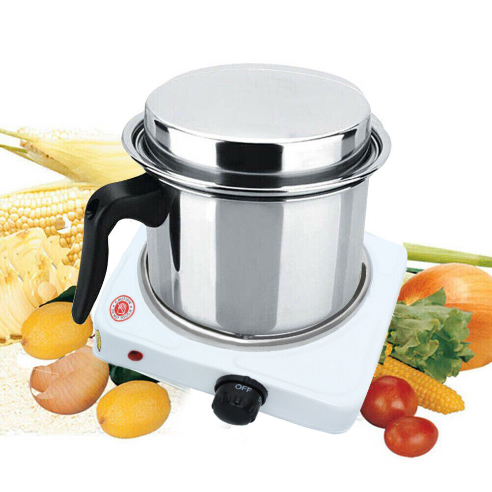 Commercial Portable Electric Single Hot Plate Burner 1000 Watt Cooking Stove - Fresh Stock Dated February 2026