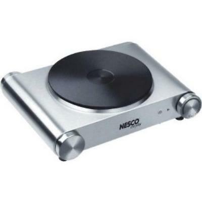Nesco Single Burner - 1 X Burner - Cast Iron Burner, Rubber Feet, Stainless - Fresh Stock Dated February 2026