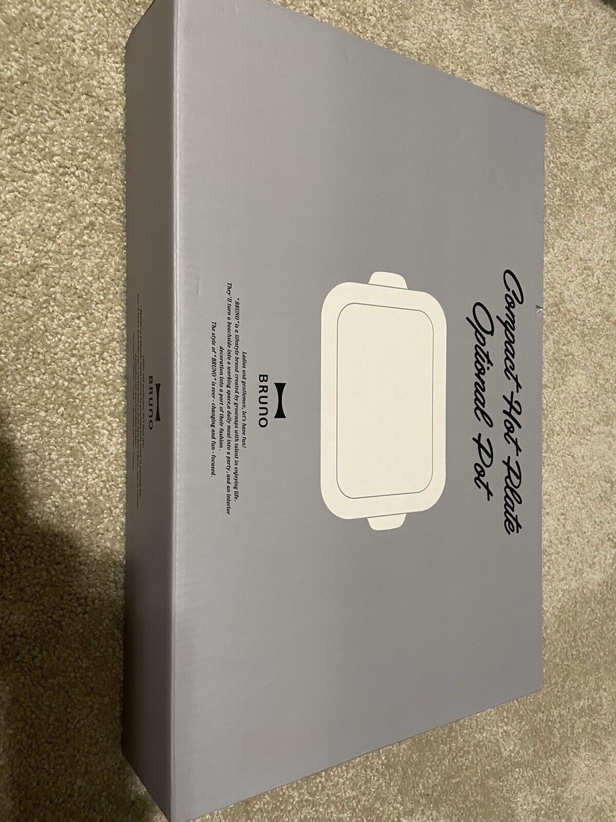 BRUNO Compact Hot plate- Peanuts edition - Fresh Stock Dated February 2026