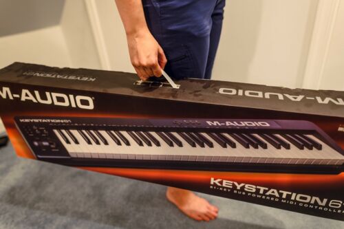 M-Audio KEYSTATION61MK3 Keyboard Controller - Fresh Stock Dated December 2025