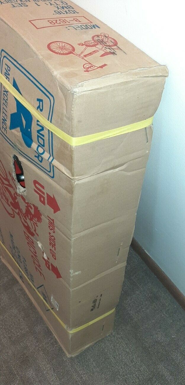 Vintage New Old Stock in Box Rand Randor Model B-1628 BMX Bicycle 10x16