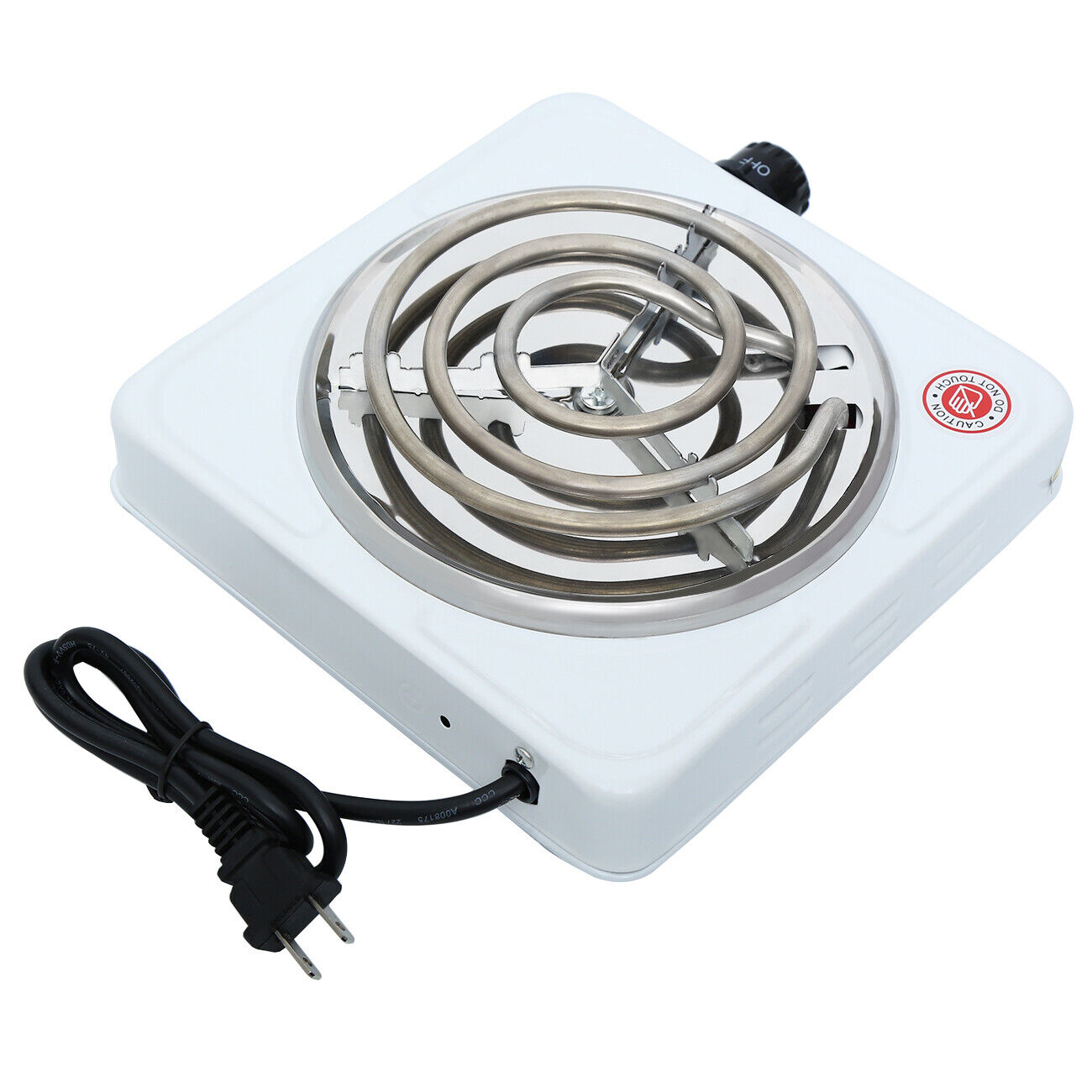 Commercial Portable Electric Single Hot Plate Burner 1000 Watt Cooking Stove - Fresh Stock Dated February 2026