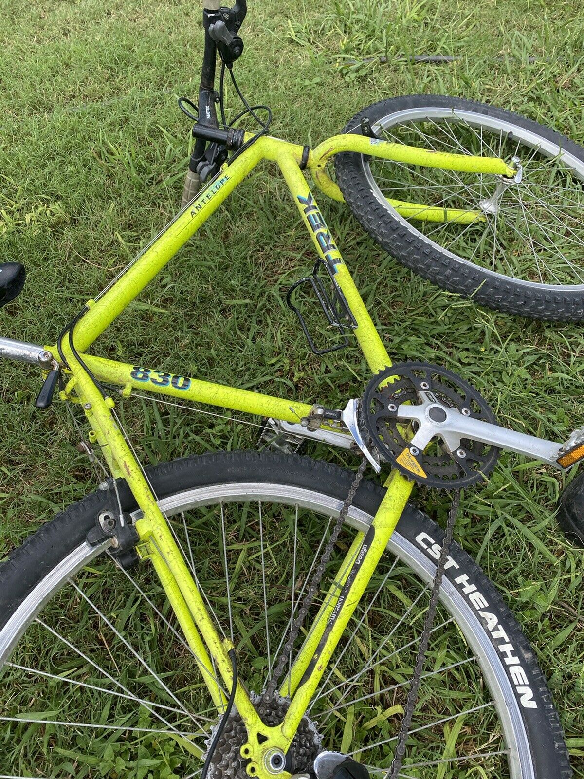 Vintage Neon Trek 830 Antelope Road Mountain bike Flourescent Yellow - Fresh Stock Dated December 2025