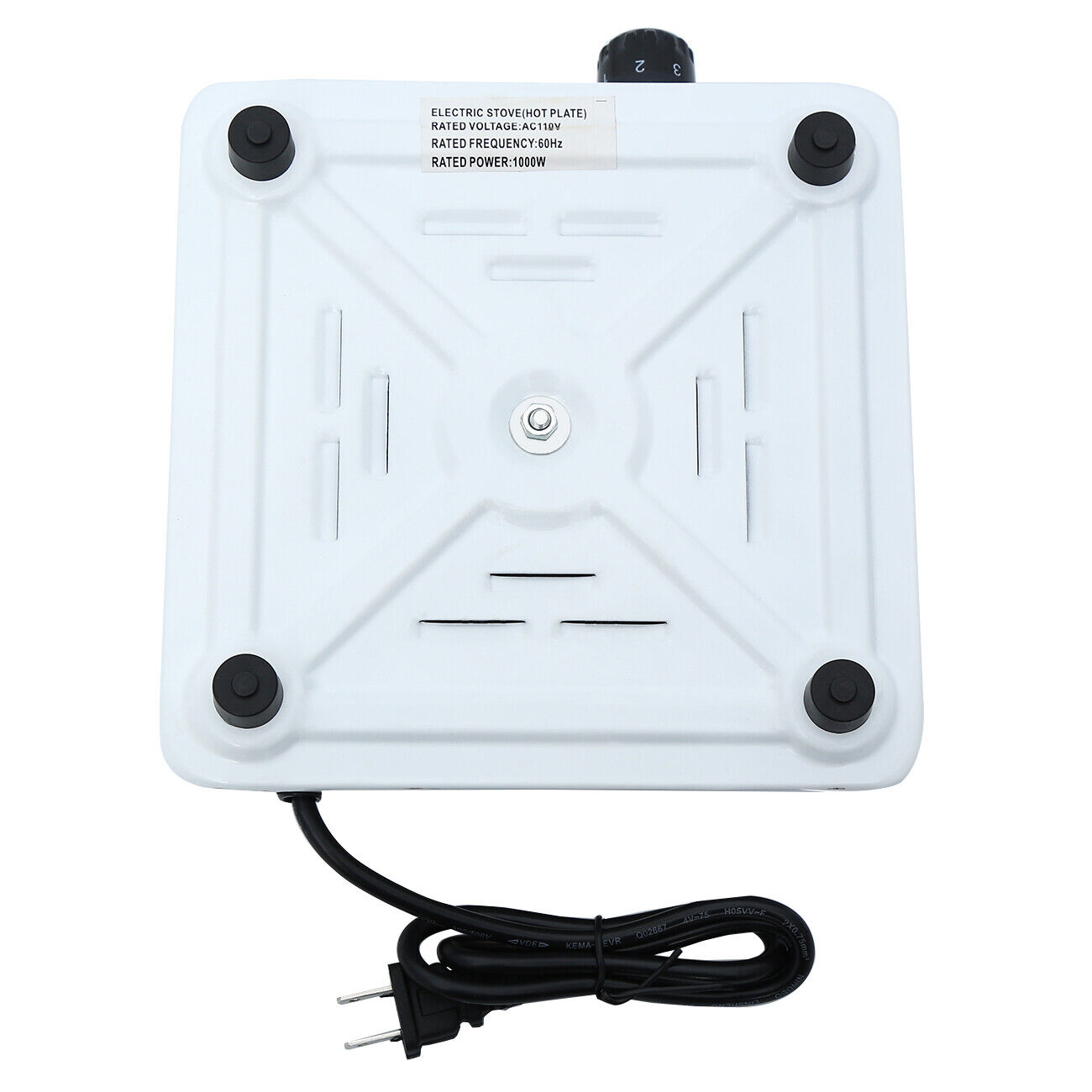 Commercial Portable Electric Single Hot Plate Burner 1000 Watt Cooking Stove - Fresh Stock Dated February 2026