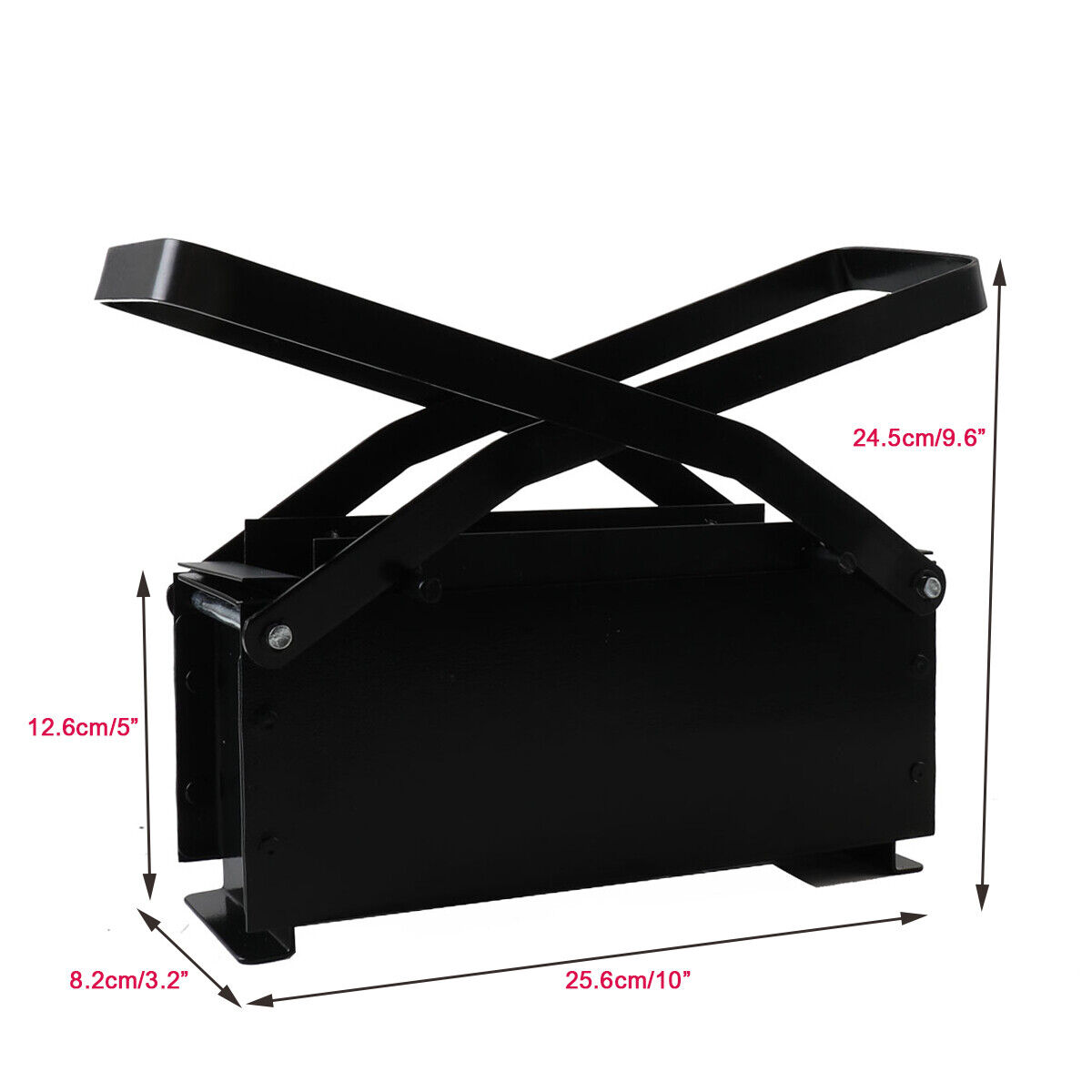 Steel Briquette Maker Manual Paper Briquette Maker Recycle Newspaper Fuel Block - Fresh Stock Dated January 2026