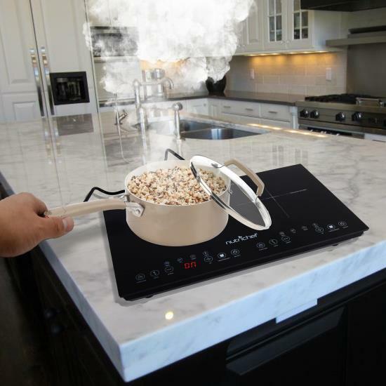 PKSTIND48 Induction Cooktop Digital Countertop Burner w/ Adjustable Temp Control - Fresh Stock Dated February 2026