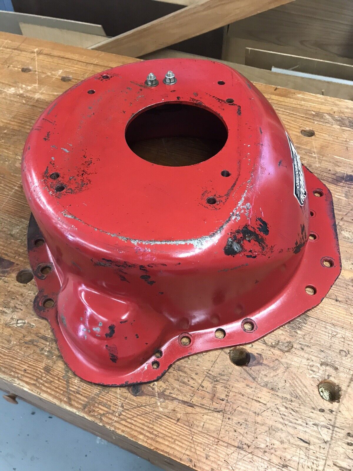 Lakewood 1965-1978 Ford 289 302 351 Scattershield Bellhousing With Plate - Fresh Stock Dated December 2025