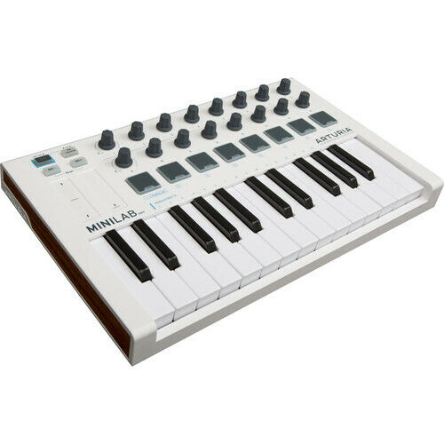 Arturia MiniLab Mk II USB-MIDI Controller w/ Studio Monitor Headphones - Fresh Stock Dated December 2025